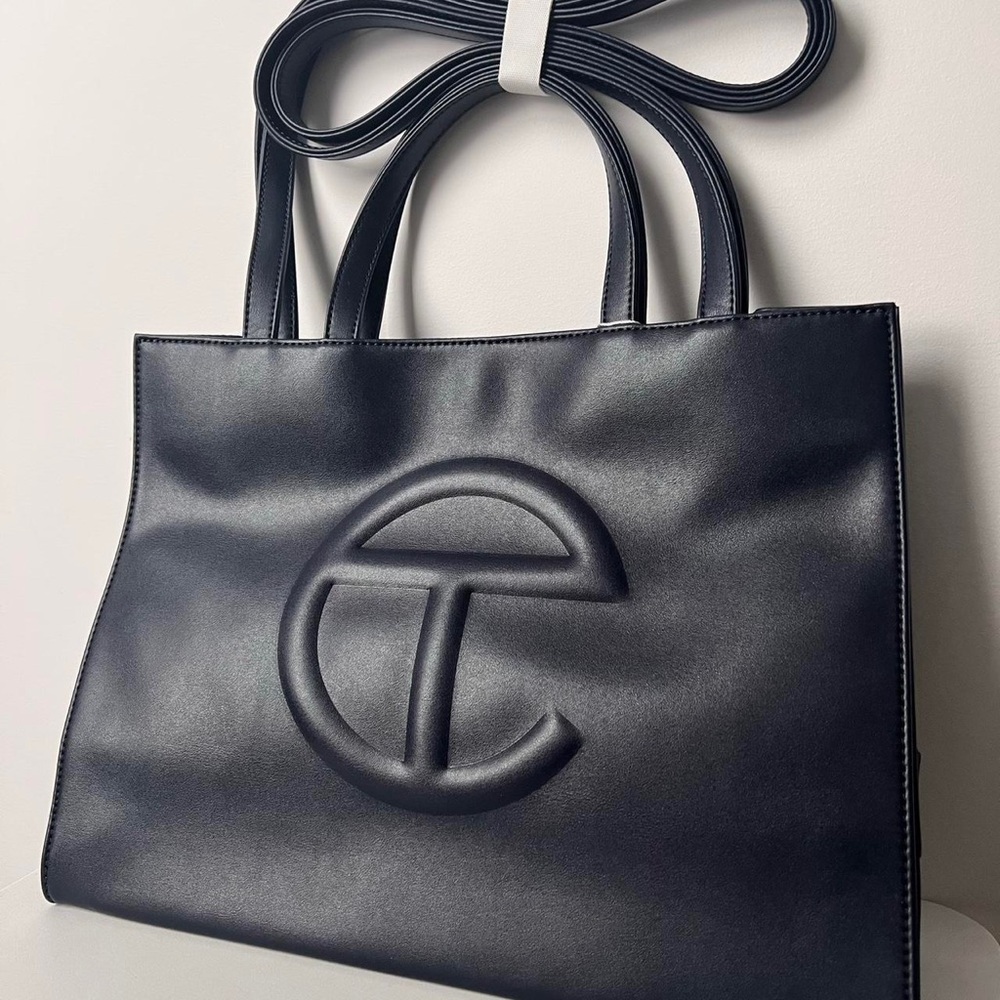 Telfar Large Navy Bag